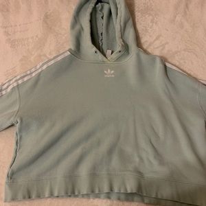 Adidas cropped hoodie